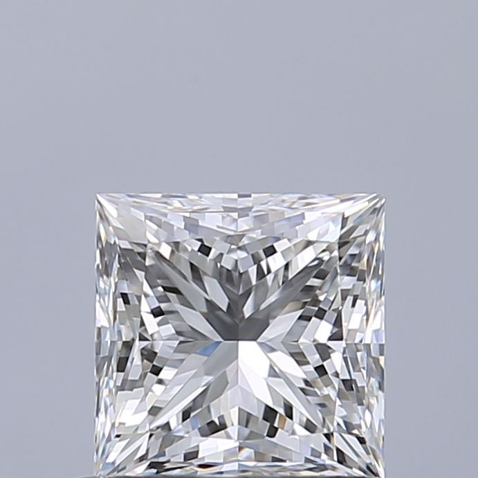 0.7ct Princess F VVS1 Natural Diamond