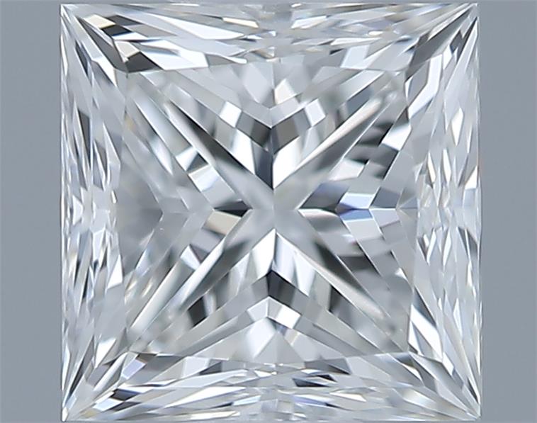 0.71ct Princess G VVS2 Natural Diamond