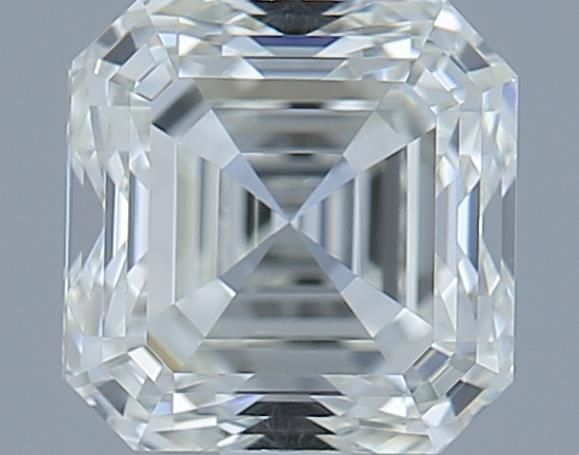 1.01ct Asscher K VVS2 Natural Diamond