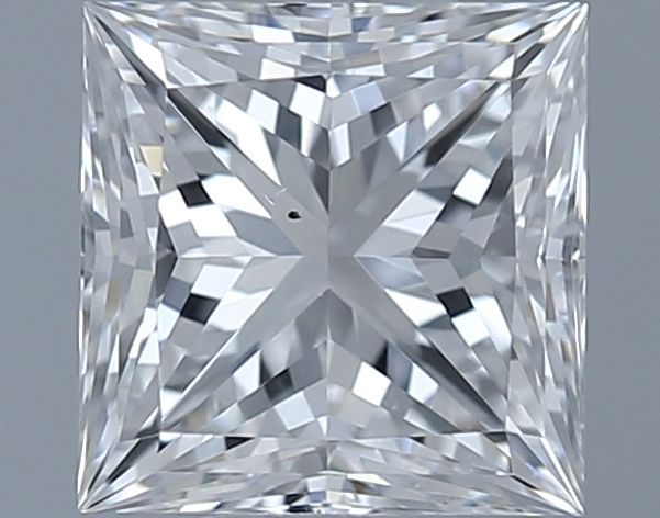 0.71ct Princess E SI1 Natural Diamond