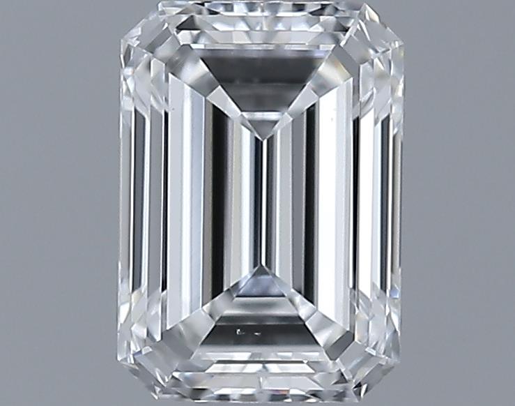 0.81ct Emerald D VS2 Natural Diamond