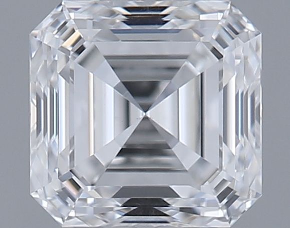 0.71ct Asscher E VS1 Natural Diamond