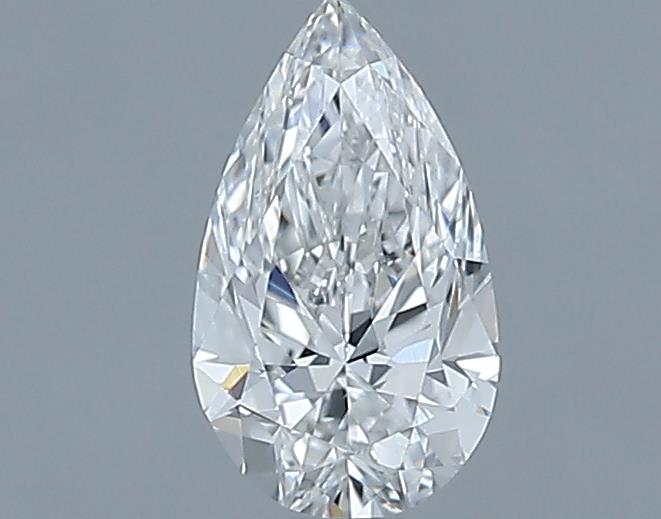 0.6ct Pear F VVS1 Natural Diamond