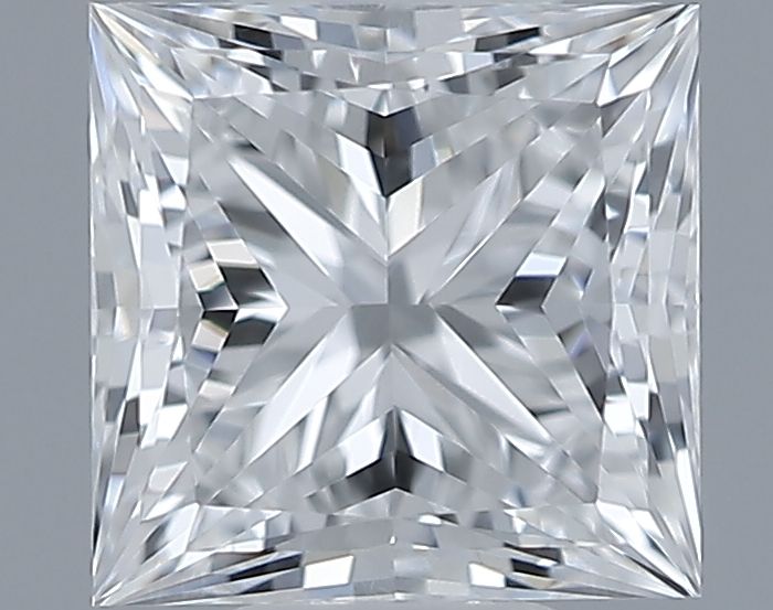 0.51ct Princess E VVS1 Natural Diamond
