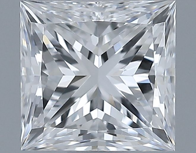 0.91ct Princess E VS2 Natural Diamond