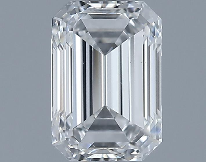 0.61ct Emerald E VS2 Natural Diamond