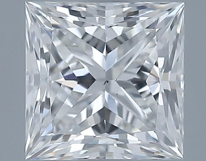 0.71ct Princess F VS2 Natural Diamond