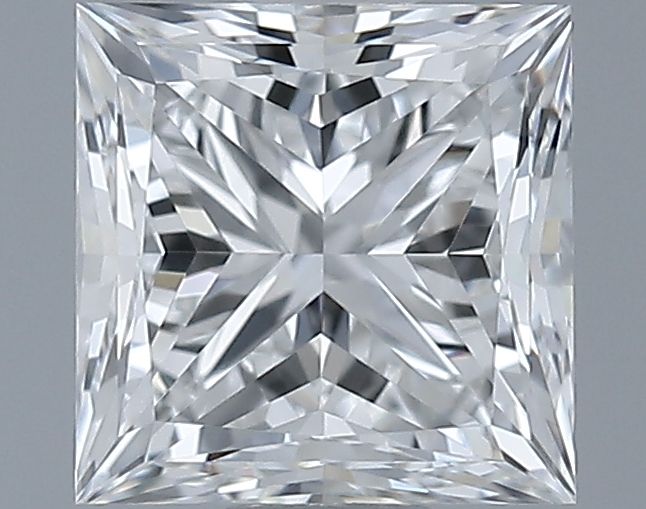 0.91ct Princess F VVS1 Natural Diamond
