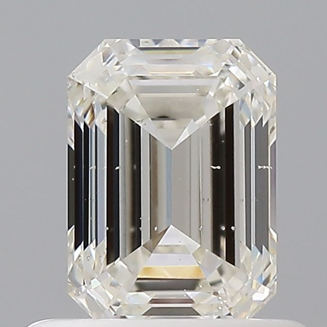 0.7ct Emerald I SI1 Natural Diamond