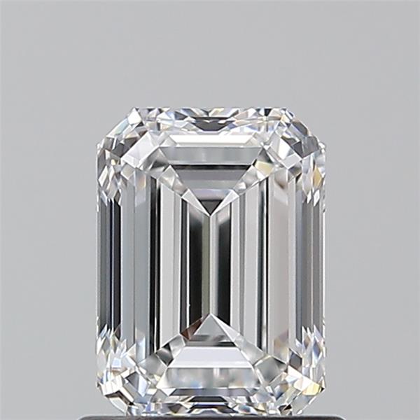 1ct Emerald D VVS2 Natural Diamond