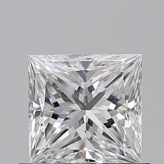 0.7ct Princess F VS2 Natural Diamond