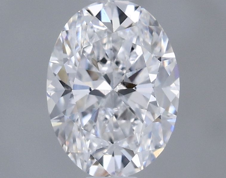 0.69ct Oval D SI1 Natural Diamond