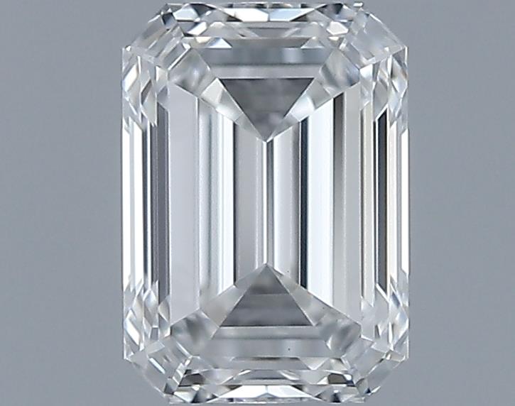 0.6ct Emerald F VS1 Natural Diamond