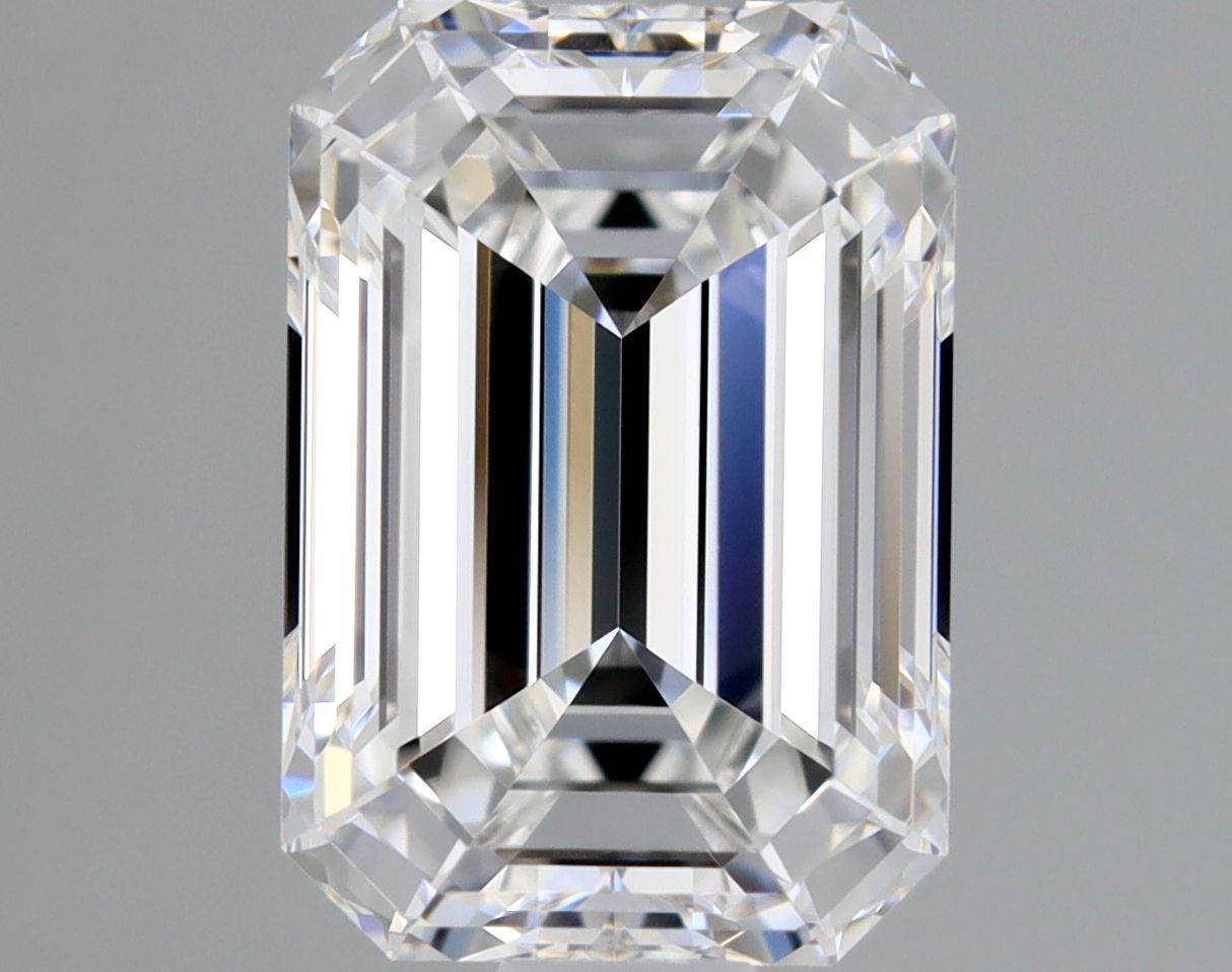 1.02ct Emerald F VVS1 Natural Diamond
