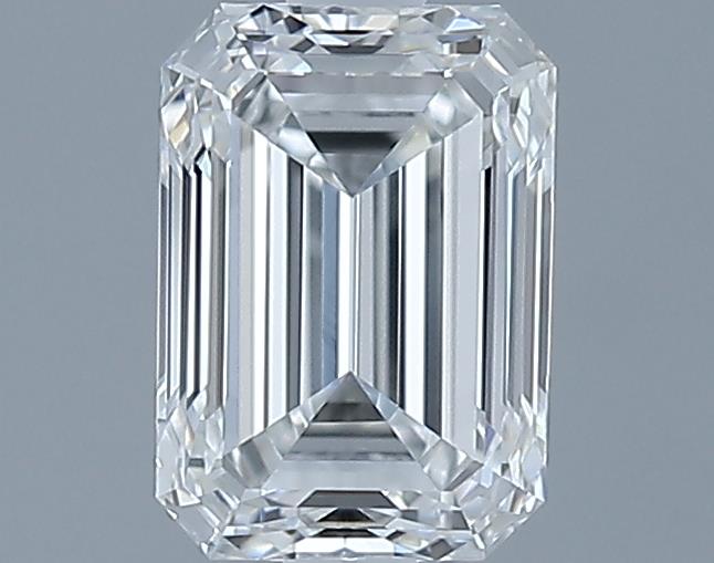 0.74ct Emerald F VVS1 Natural Diamond