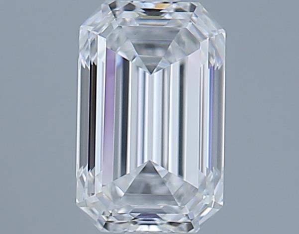 0.7ct Emerald D VVS1 Natural Diamond