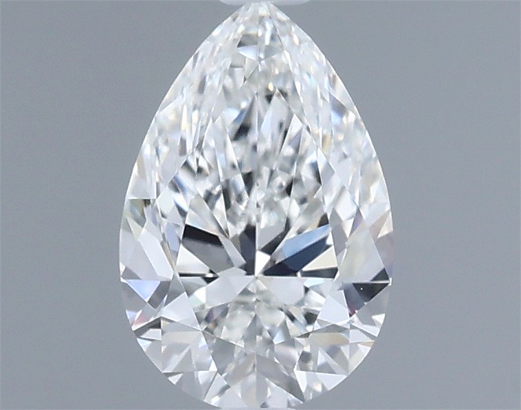 0.91ct Pear F VVS2 Natural Diamond