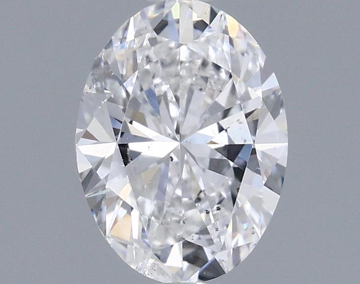 0.7ct Oval D SI2 Natural Diamond