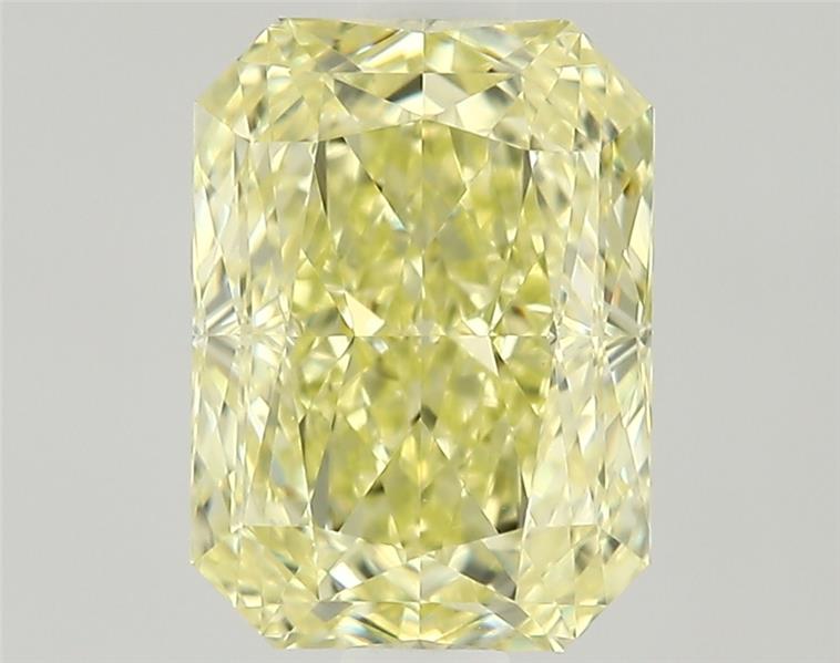 0.9ct Fancy Natural-even Yellow Radiant Natural Diamond