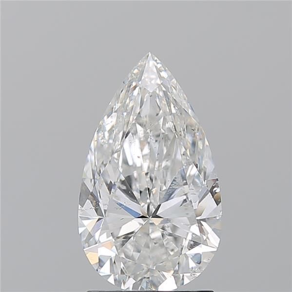 2.02ct Pear F SI2 Natural Diamond