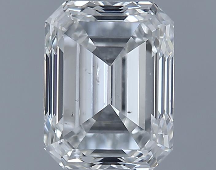 0.7ct Emerald H SI1 Natural Diamond