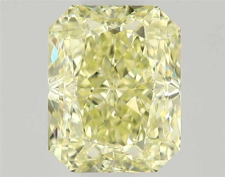 0.5ct Fancy Natural-even Yellow Radiant Natural Diamond