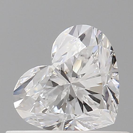 0.53ct Heart D VS1 Natural Diamond