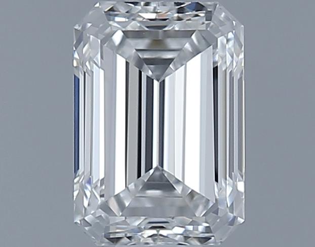 0.53ct Emerald F VVS2 Natural Diamond