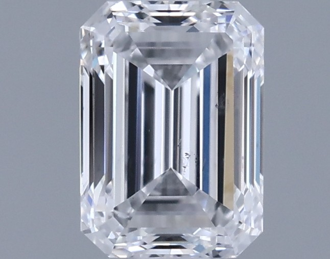 0.61ct Emerald D SI1 Natural Diamond
