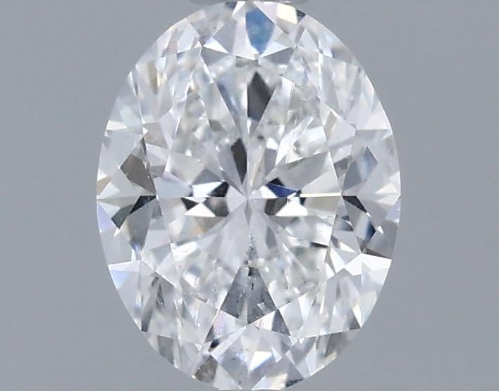 0.7ct Oval F SI2 Natural Diamond