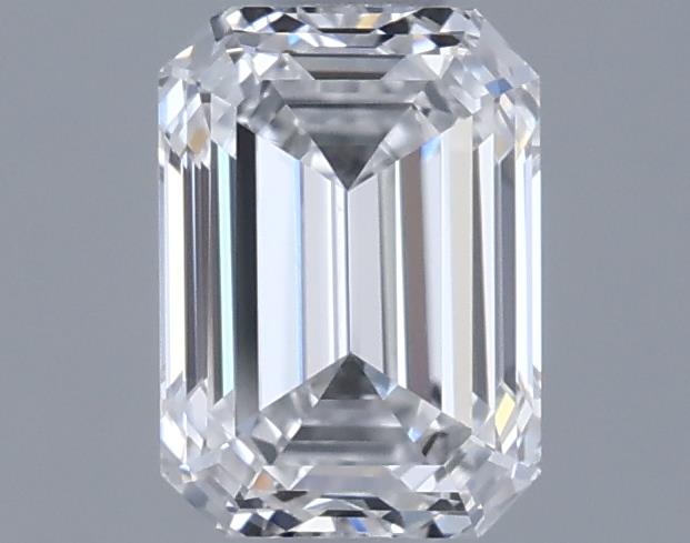 0.7ct Emerald D VVS2 Natural Diamond