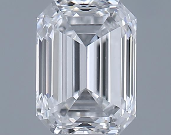 0.7ct Emerald E VS2 Natural Diamond