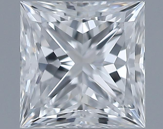 0.53ct Princess D VVS1 Natural Diamond