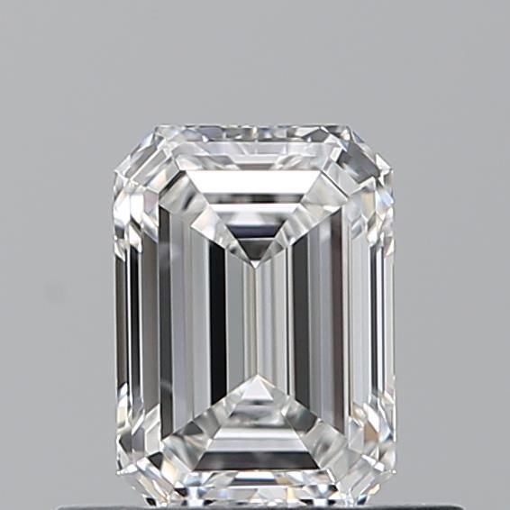 0.56ct Emerald F VVS1 Natural Diamond