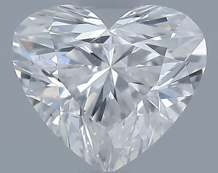 0.7ct Heart F SI1 Natural Diamond