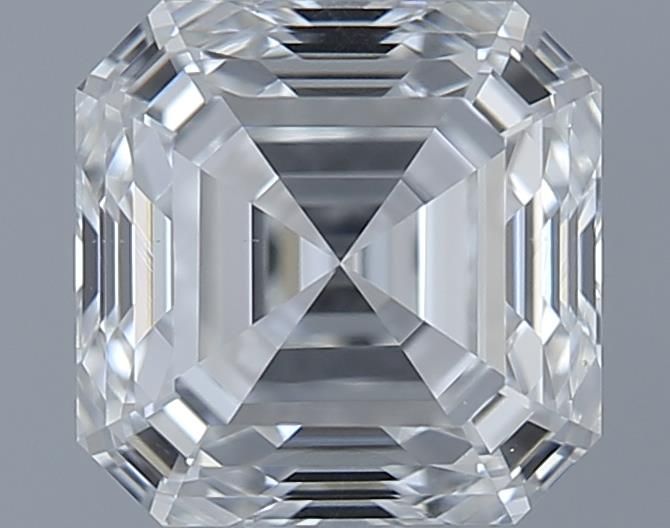 0.71ct Asscher F VS2 Natural Diamond