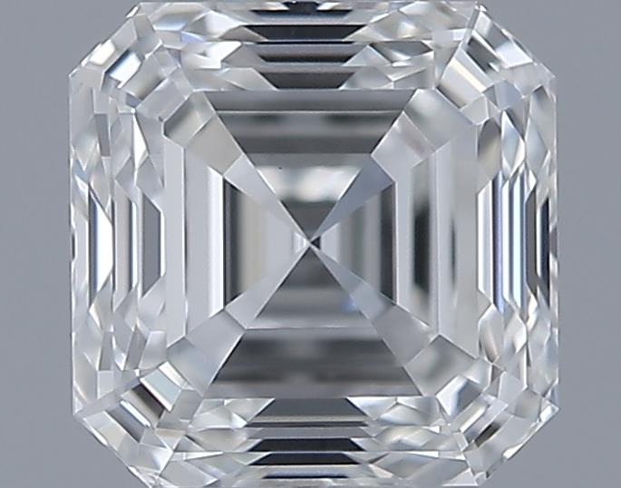 0.71ct Asscher H VVS2 Natural Diamond