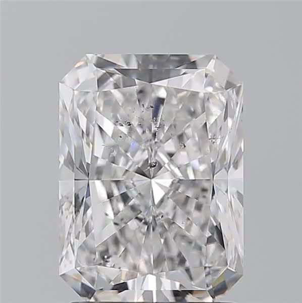2.21ct Radiant E SI2 Natural Diamond