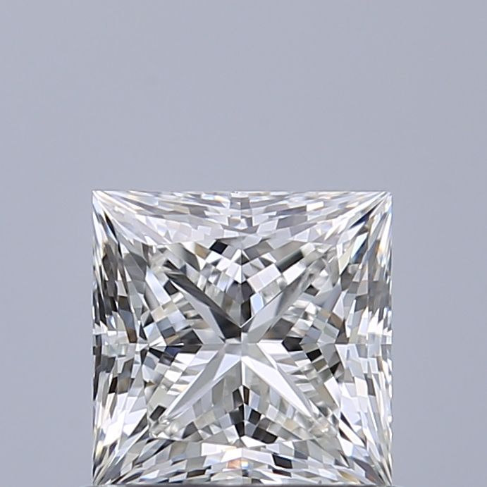 0.73ct Princess G VVS1 Natural Diamond