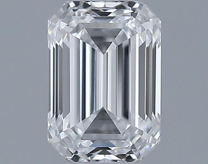 0.6ct Emerald D VVS2 Natural Diamond