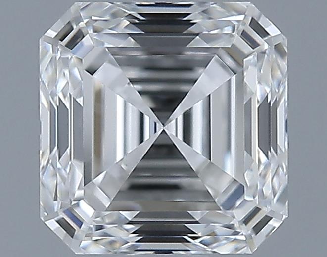 1.1ct Asscher F VS2 Natural Diamond