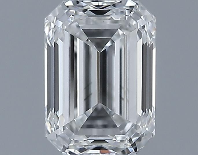 0.81ct Emerald F VS1 Natural Diamond