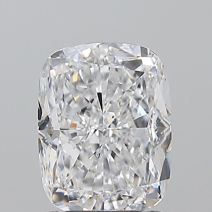 2.01ct Cushion Modified D SI2 Natural Diamond