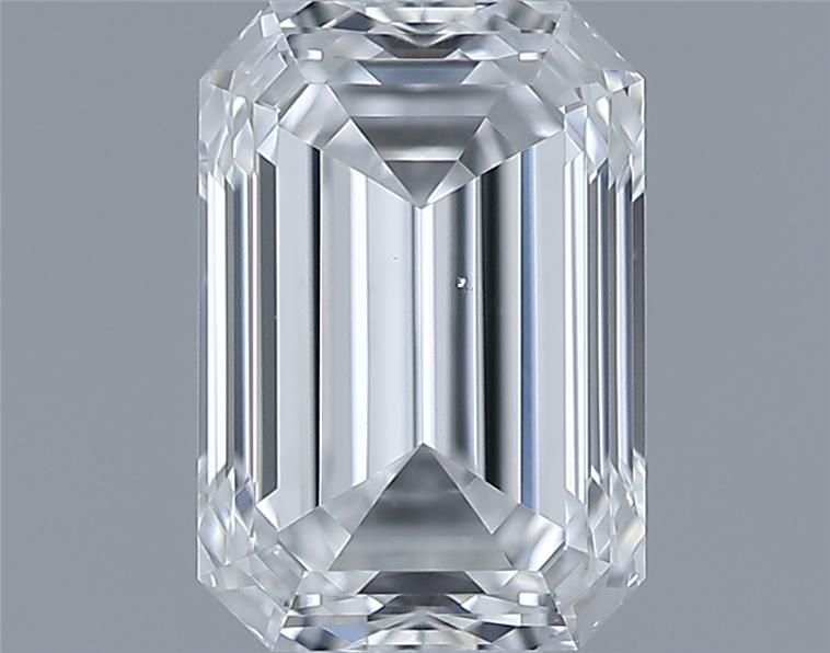 0.61ct Emerald E VS2 Natural Diamond