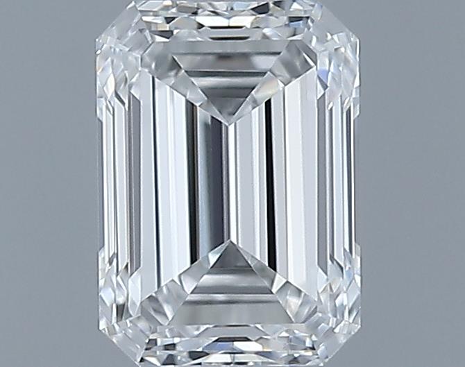 0.63ct Emerald E VVS1 Natural Diamond