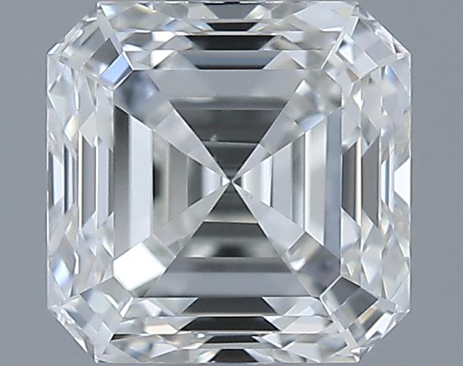 0.71ct Asscher H VS1 Natural Diamond