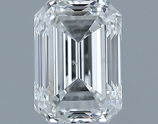 0.71ct Emerald H SI1 Natural Diamond