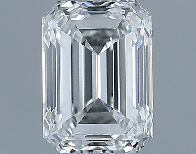 0.7ct Emerald E VVS1 Natural Diamond
