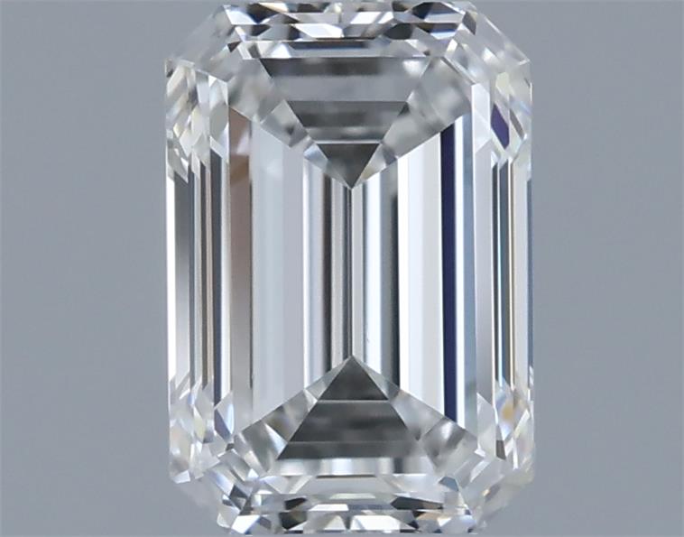 0.71ct Emerald F VS1 Natural Diamond