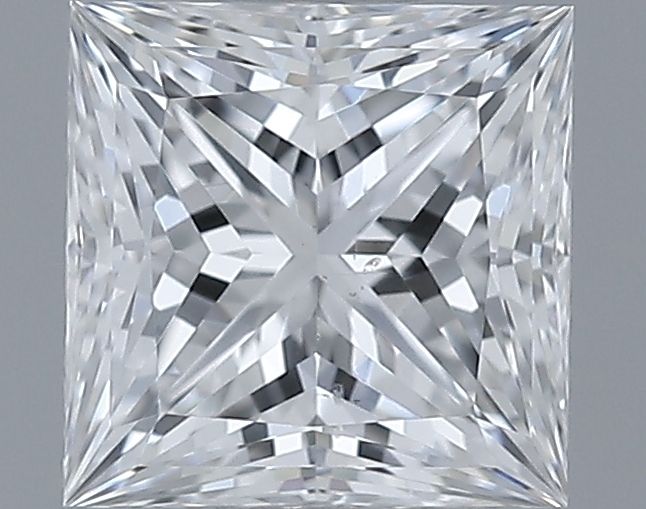 0.65ct Princess F SI1 Natural Diamond
